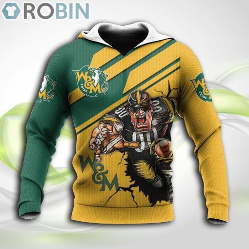William and Mary Tribe NCAA Hoodie American Football