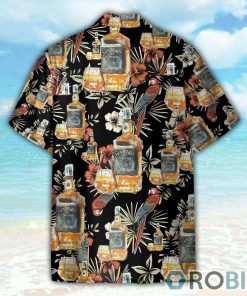 Wine Drinking Lover Black Tropical Hawaiian Shirt Wine Drinking Lover Black Tropical Hawaiian Shirt
