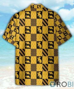 Wizard And Witch Hufflepuff House Cosplay Costume Hawaiian Shirt