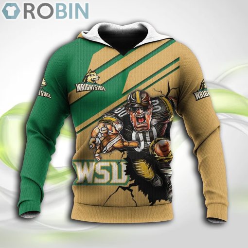 Wright State Raiders NCAA Hoodie American Football