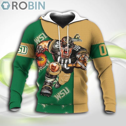 Wright State Raiders NCAA Hoodie Football Go On
