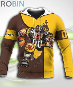 Wyoming Cowboys NCAA Hoodie Football Go On