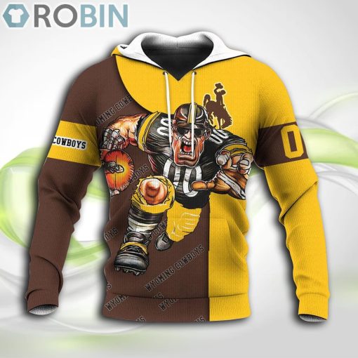 Wyoming Cowboys NCAA Hoodie Football Go On
