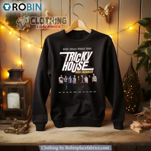 Xikers Kpop World Tour Merch, House Of Tricky How To Play Album Shirt, Tricky House First Encounter Unisex Shirt