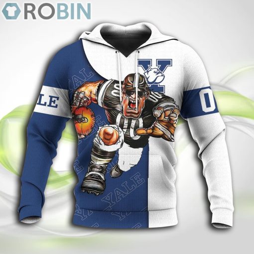 Yale Bulldogs NCAA Hoodie Football Go On