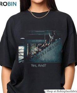 Yes And Ariana Grande Shirt, Super Cool Unisex Hoodie Long Sleeve