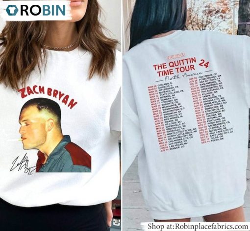 Zach Bryan Tour Shirt, Zach Brown Band Long Sleeve Short Sleeve