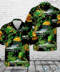 1956 Ford Thunderbird, Patrick’s Day Hawaiian Shirt