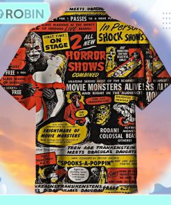 1957 Movie Monster Shows Universal Hawaiian Shirt