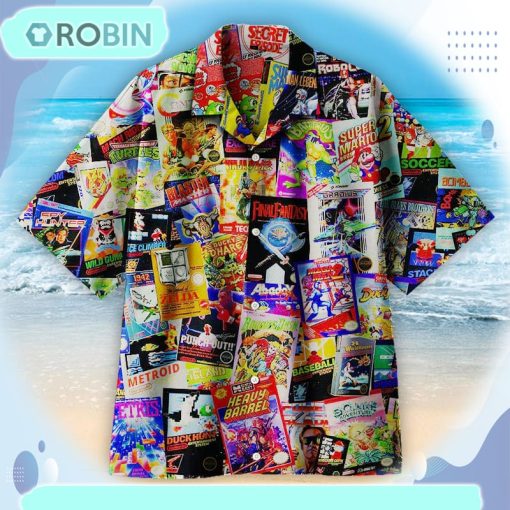 8-Bit Armageddon Retro Video Game Universal Hawaiian Shirt