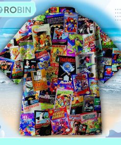 8-Bit Armageddon Retro Video Game Universal Hawaiian Shirt 8-Bit Armageddon Retro Video Game Universal Hawaiian Shirt