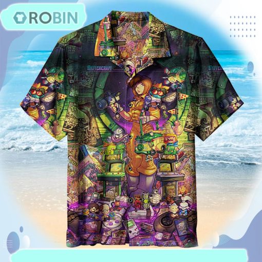 80s Radical Tribute Poster Universal Hawaiian Shirt