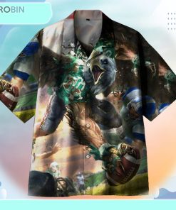 A Sarrior Like An Eagle Is Unparalleled In The Arena Universal Hawaiian Shirt