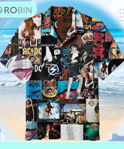 ACDC Collage Hawaiian Shirt