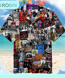 ACDC, One of The Most Famous Rock Bands of All Time Unisex Hawaiian Shirt ACDC, One of The Most Famous Rock Bands of All Time Unisex Hawaiian Shirt
