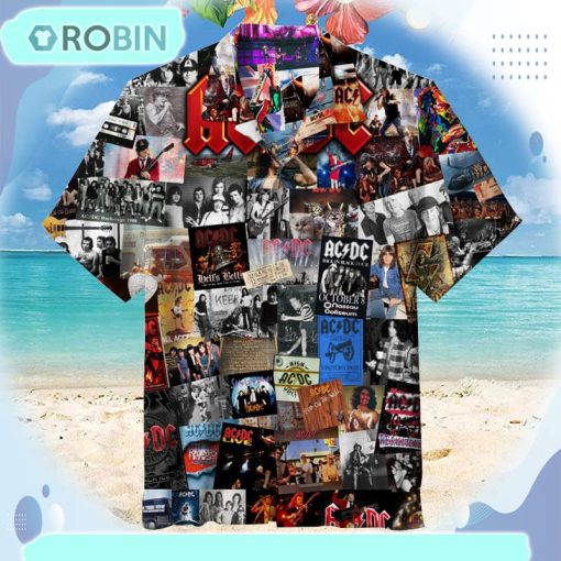 ACDC, One of The Most Famous Rock Bands of All Time Unisex Hawaiian Shirt