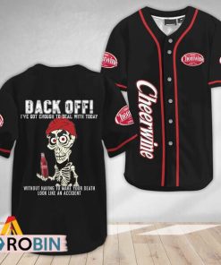 Achmed Back Off With Cheerwine Baseball Jersey Shirt Style