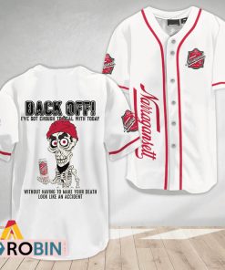 Achmed Back Off With Narragansett Beer Baseball Jersey Shirt Style