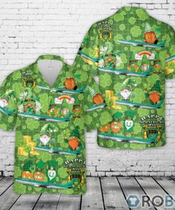 Aer Lingus Airbus A330-302 EI-ELA St Patrick’s Day Hawaiian Shirt
