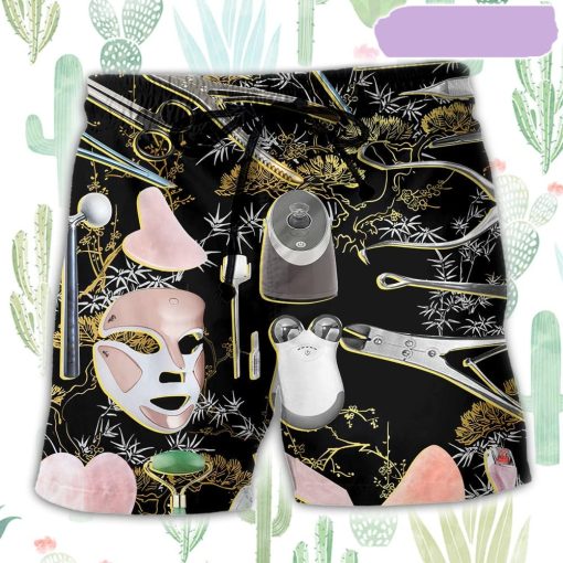 Aesthetician Amazing Style Beach Short, Gift for Holiday Summer
