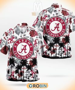 Alabama Crimson Tide Palm Trees Summer Hawaiian Shirt Alabama Crimson Tide Palm Trees Summer Hawaiian Shirt