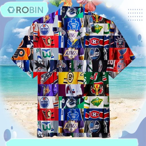 All NHL Reverse Retro Jerseys Hawaiian shirt