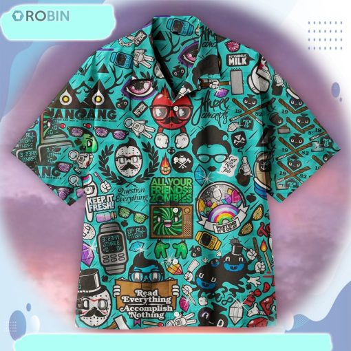 All Your Friends Are Zombies Universal Hawaiian Shirt