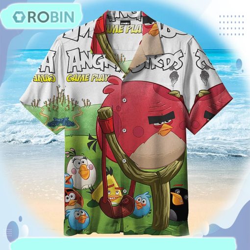 Angry Birds Game Play Universal Hawaiian Shirt
