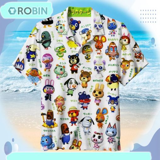 Animal Crossing Unisex Hawaiian Shirt