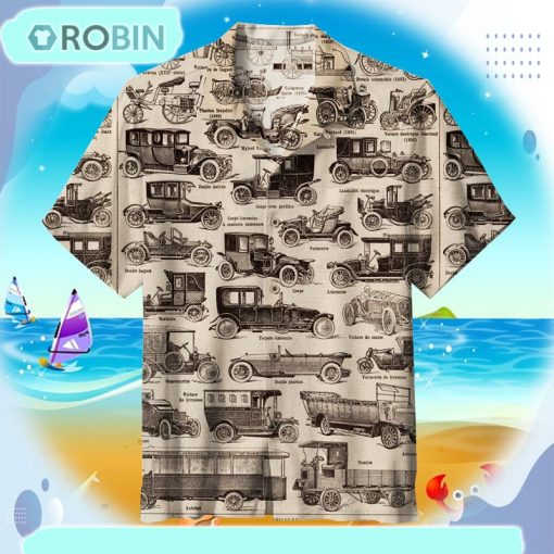 Antique Vehicle Universal Hawaiian Shirt