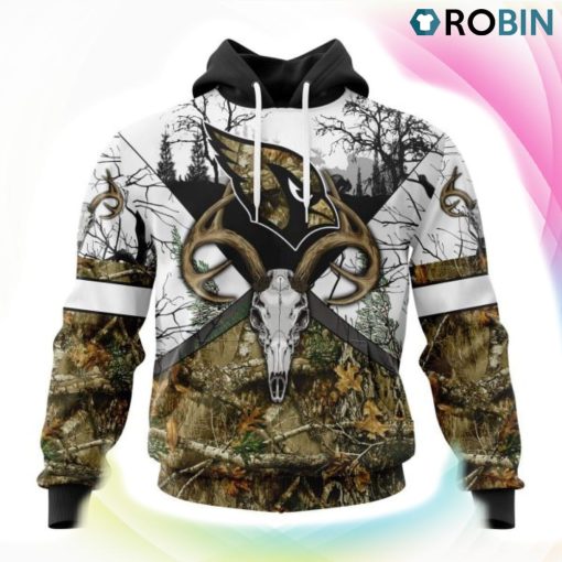 Arizona Cardinals Deer Hunting Camo Style 3D Hoodie, Arizona Cardinals Gear