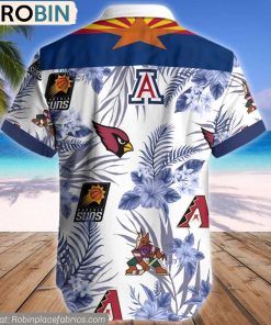 Arizona Sports Logo Teams Hawaiian Shirt Arizona Sports Logo Teams Hawaiian Shirt