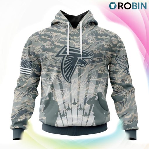 Atlanta Falcons NFL Honor US Air Force Veterans 3D Hoodie, Falcons Apparel
