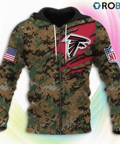 Atlanta Falcons NFL Honor US Marine Veterans 3D Hoodie, Atlanta Falcons Fan Shirt for Sale Atlanta Falcons NFL Honor US Marine Veterans 3D Hoodie, Atlanta Falcons Fan Shirt for Sale