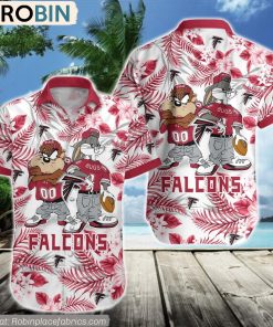 Atlanta Falcons Taz And Bugs NFL Teams Hawaiian Shirt