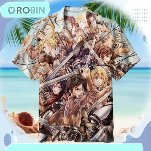 Attack on Titan Unisex Hawaiian Shirt