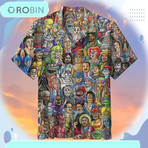 Bad and Good Universal Hawaiian Shirt
