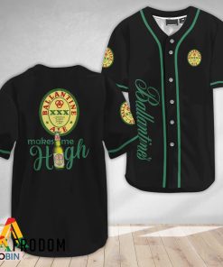 Ballantines Make Me High Baseball Jersey Shirt Style