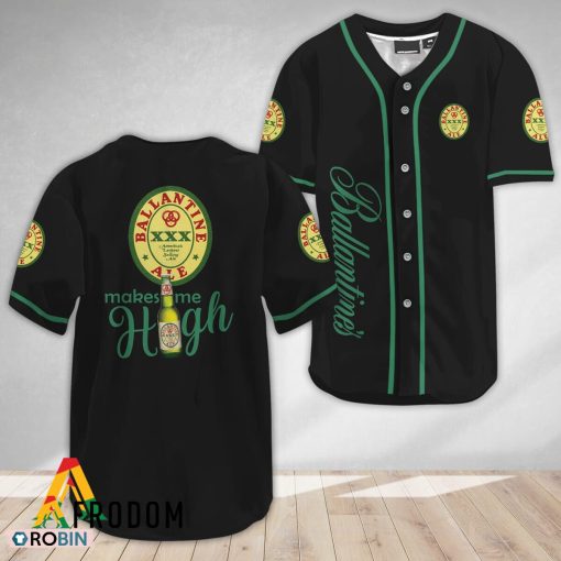 Ballantines Make Me High Baseball Jersey Shirt Style