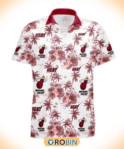 Basketball Miami Heat Special Logo Surfing Summer Hawaiian Shirt Basketball Miami Heat Special Logo Surfing Summer Hawaiian Shirt
