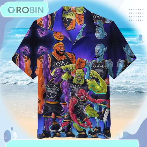 Basketball Monster Universal Hawaiian Shirt