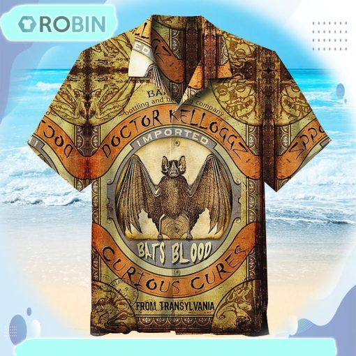Bats Blood Universal Hawaiian Shirt