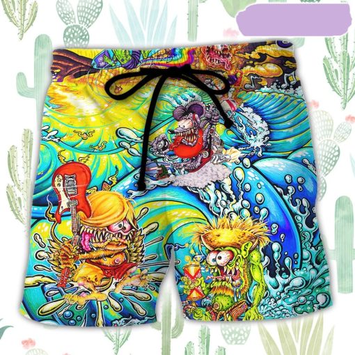 Beach Bum 4 Life Crazy Life Summer Beach Short, Gift for Holiday Summer