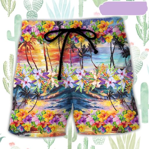 Beach Nobody Likes A Shady Beach Beach Short, Gift for Holiday Summer