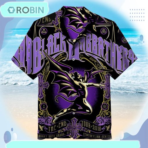 Black Sabbath, 2016 The End World Tour Unisex Hawaiian Shirt