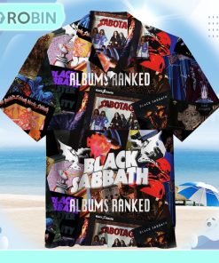 Black Sabbath Unisex Hawaiian Shirt HWS86