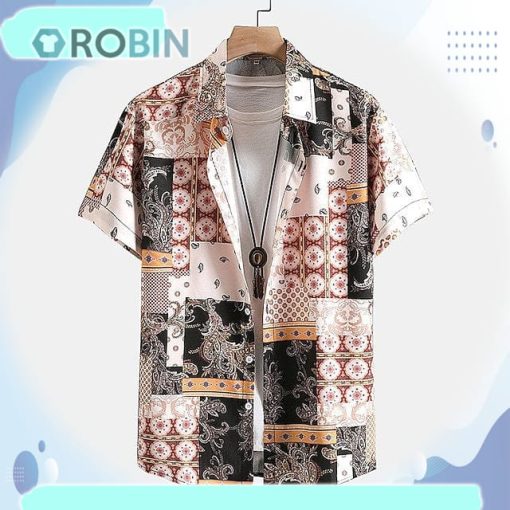 Bohemian Hawaiian Shirt HWS25