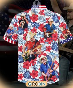 Brad Paisley Floral 4th Of July Hawaiian Shirt Brad Paisley Floral 4th Of July Hawaiian Shirt