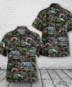 Bridgeport, Pennsylvania Good Will Fire Company St Patrick’s Day Hawaiian Shirt