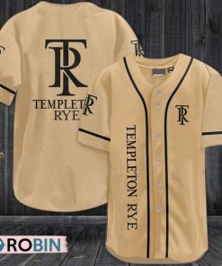 Brown Templeton Rye Baseball Jersey Shirt Style Brown Templeton Rye Baseball Jersey Shirt Style
